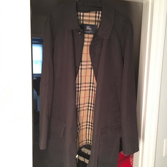 Mens Burberry Coat Jacket - Medium